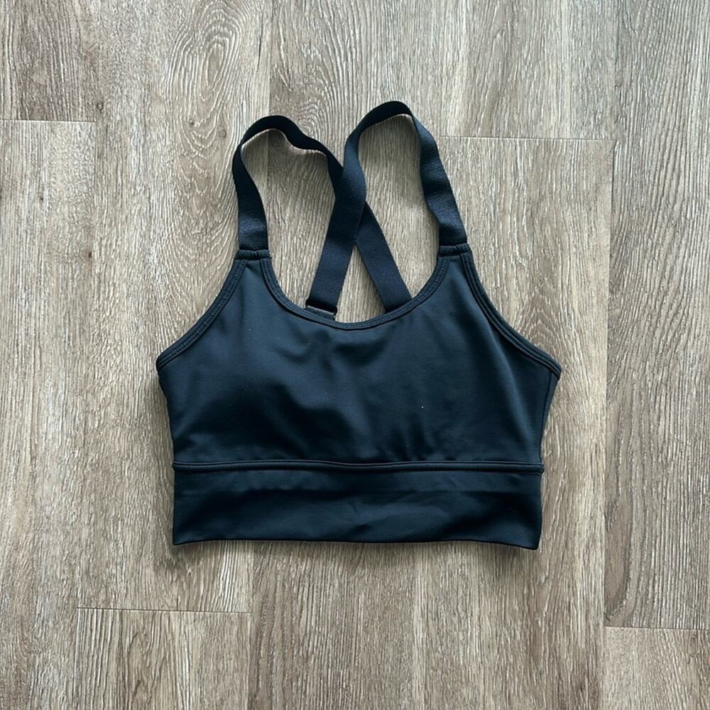 Savage‎ Tacticians X Longline Sports Bra Black High Support Size Small